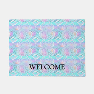 Pastel Scales Under the Sea Doormat