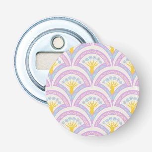 Pastel Scallop Pattern Bottle Opener