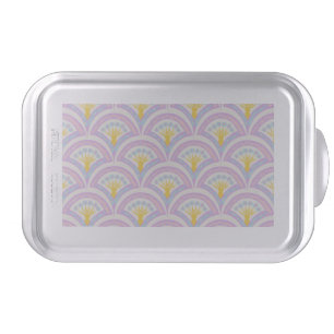 Pastel Scallop Pattern Cake Pan