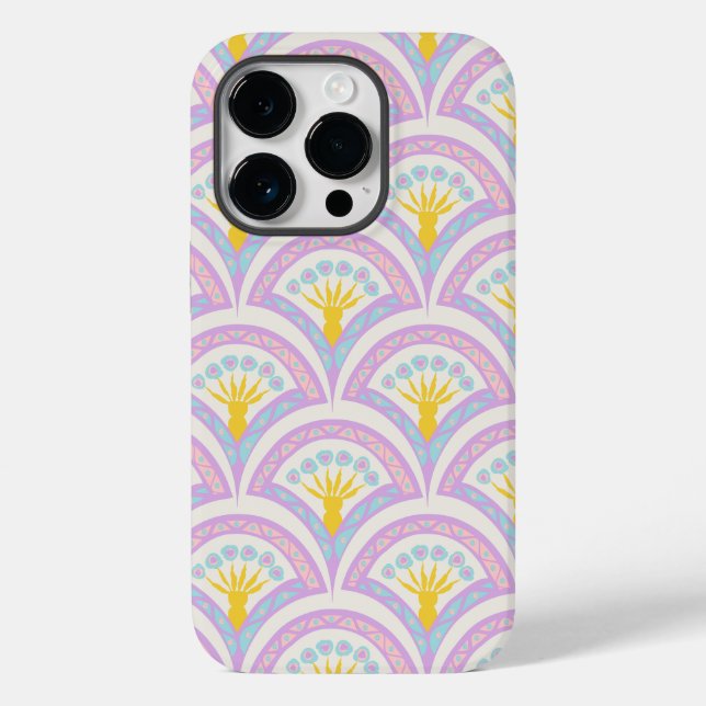 Pastel Scallop Pattern Case-Mate iPhone Case (Back)