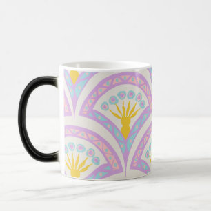 Pastel Scallop Pattern Color Morph Mug