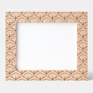 Pastel Scallop Pattern Engraved Frames