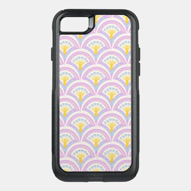 Pastel Scallop Pattern Otterbox iPhone Case (Back)