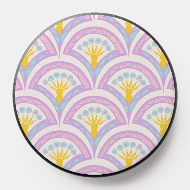 Pastel Scallop Pattern PopSocket (Popsocket)