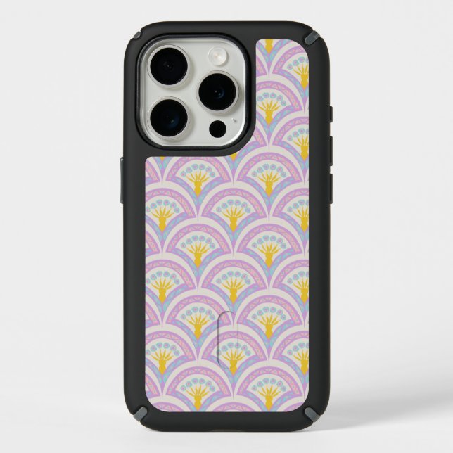 Pastel Scallop Pattern Speck iPhone Case (Front)