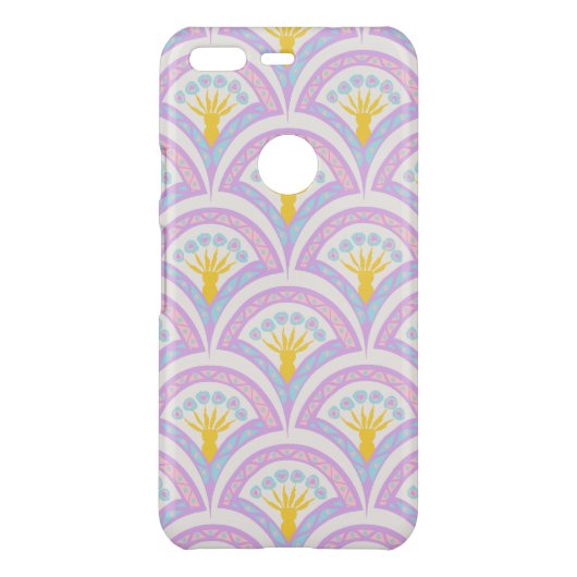 Pastel Scallop Pattern Uncommon Google Pixel Case (Back)