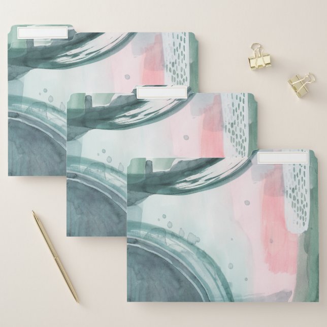 Pastel Scribe - Watercolor File Folder (Set)