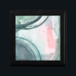 Pastel Scribe - Watercolor Gift Box<br><div class="desc">Pastel Scribe III by Grace Popp. Features up-close shapes in a watercolor-like style. Composed with varying colors.</div>