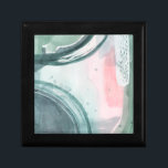 Pastel Scribe - Watercolor Gift Box<br><div class="desc">Pastel Scribe III by Grace Popp. Features up-close shapes in a watercolor-like style. Composed with varying colors.</div>