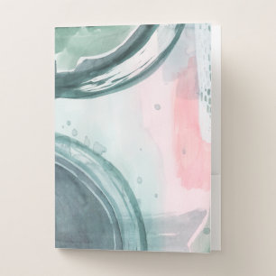 Pastel Scribe - Watercolor Pocket Folder