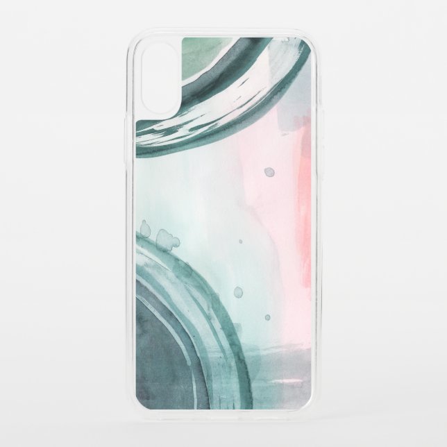 Pastel Scribe - Watercolor Uncommon iPhone Case (Back)