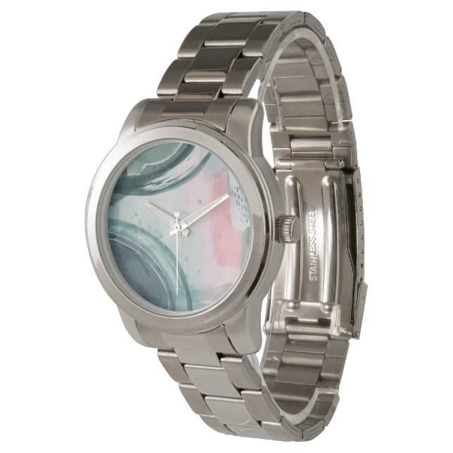 Pastel Scribe - Watercolor Watch (Angled)
