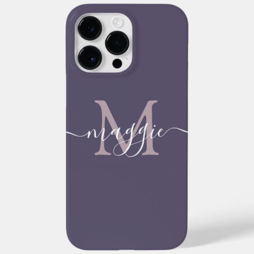 Pastel Script Monogram Case_Mate iPhone 14 Pro Max Case_Mate iPhone 14 Pro Max Case