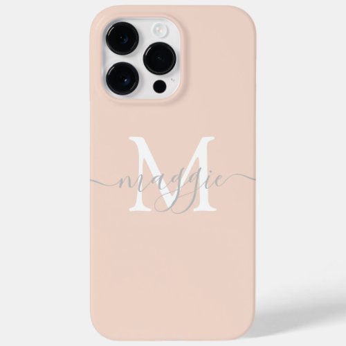 Pastel Script Monogram Case_Mate iPhone 14 Pro Max Case_Mate iPhone 14 Pro Max Case