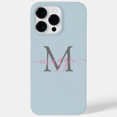 Pastel Script Monogram Case_Mate iPhone 14 Pro Max Case_Mate iPhone 14 Pro Max Case