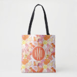 Pastel Sea Creatures | Monogram Tote Bag