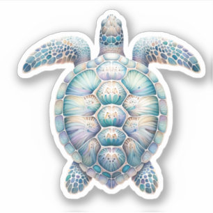 Pastel Sea Turtle Stickers
