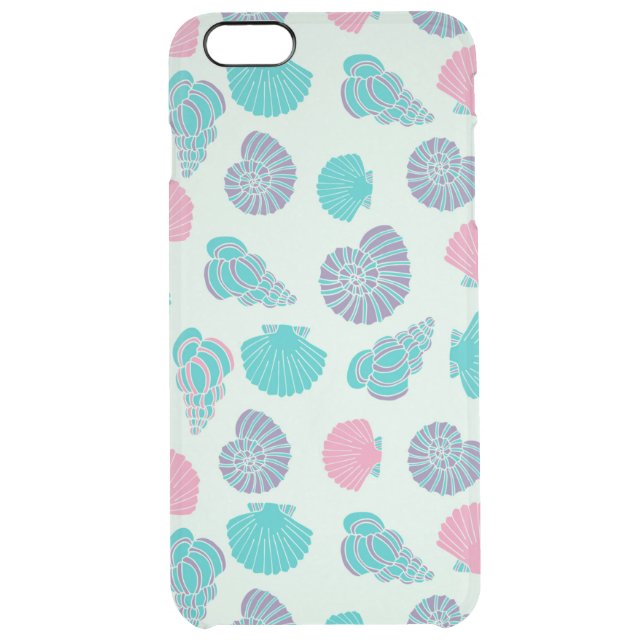 Pastel Seashell Pattern 1 Uncommon iPhone Case (Back)