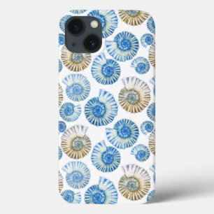 Pastel Seashell Pattern 2 iPhone 13 Case