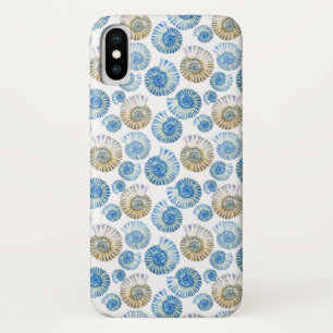 Pastel Seashell Pattern 2 iPhone X Case