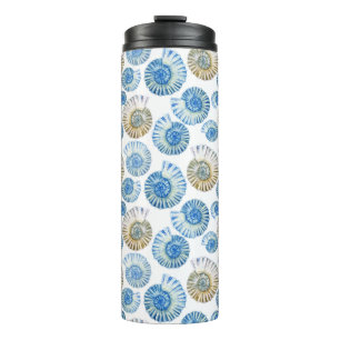 Pastel Seashell Pattern 2 Thermal Tumbler