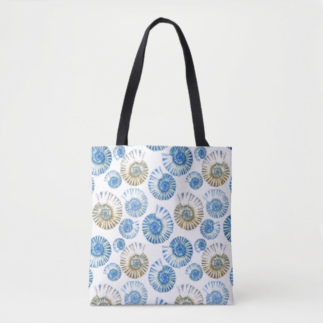 Pastel Seashell Pattern 2 Tote Bag (Front)