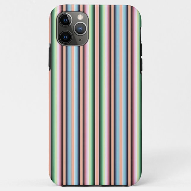 Pastel serape stripes Case-Mate iPhone case (Back)