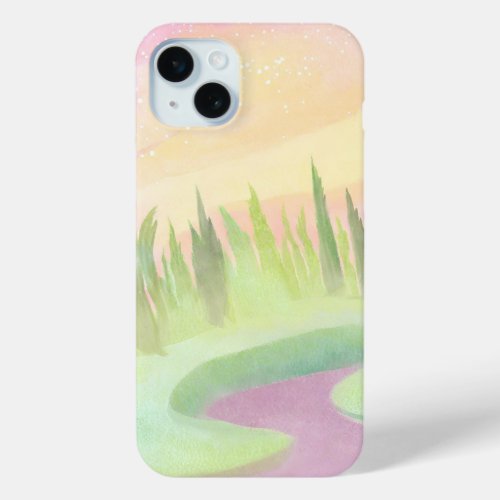 Pastel Serenity _ Dreamy Landscape Phone Case 