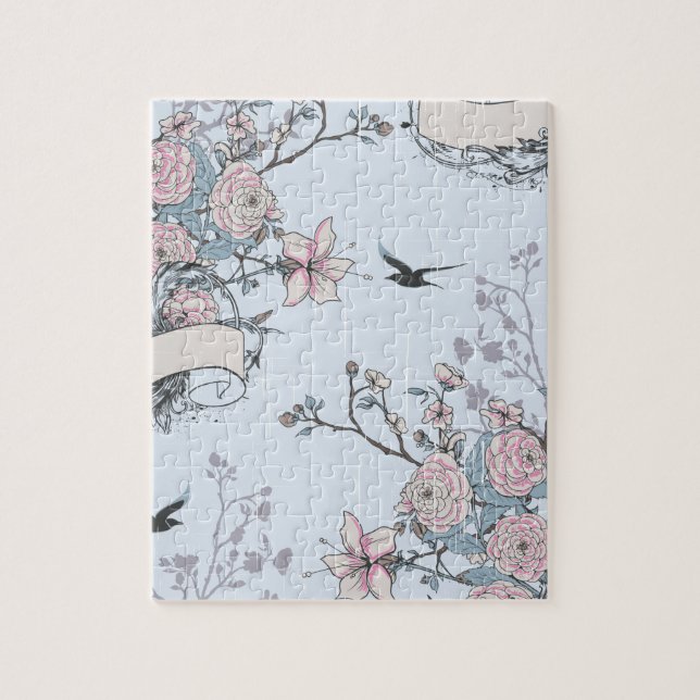 pastel shabby chic jigsaw puzzle (Vertical)