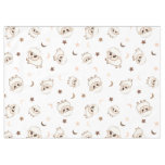 Pastel Sheep Pattern Tablecloth