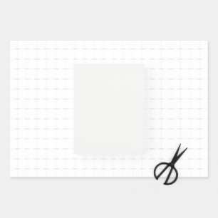 Pastel Sheep Pattern Wrapping Paper Sheets