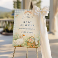 Pastel Silly Goose Farm Baby Shower