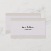 Pastel Simple Standard Business Card Design (Front/Back)