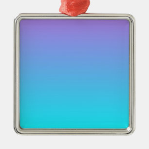 Pastel Skies Metal Ornament