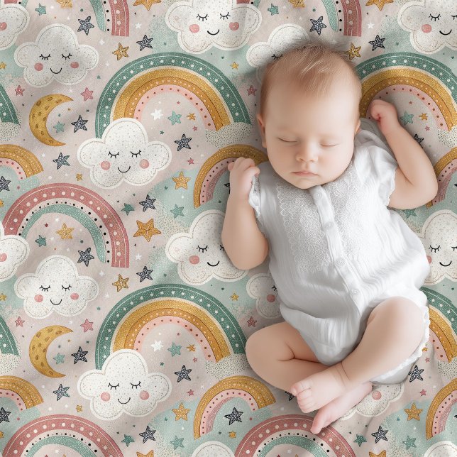 Pastel Sky Blanket Sweet Gift for Baby’s World (Pastel Sky Blanket Sweet Gift for Baby’s World)