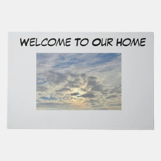 Pastel Sky Door Mat