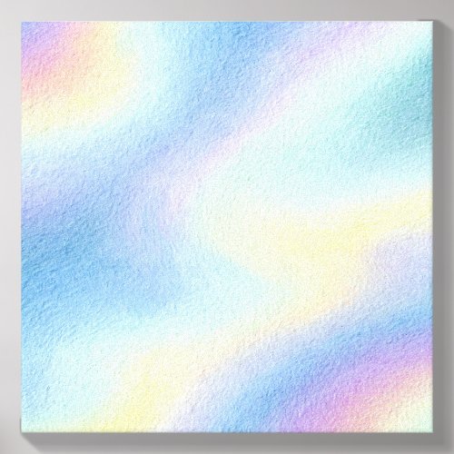 Pastel Sky Drift Canvas Photo Tile