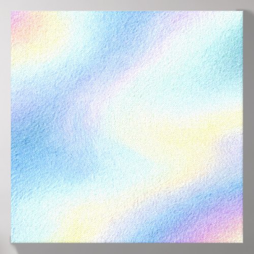 Pastel Sky Drift Canvas Photo Tile