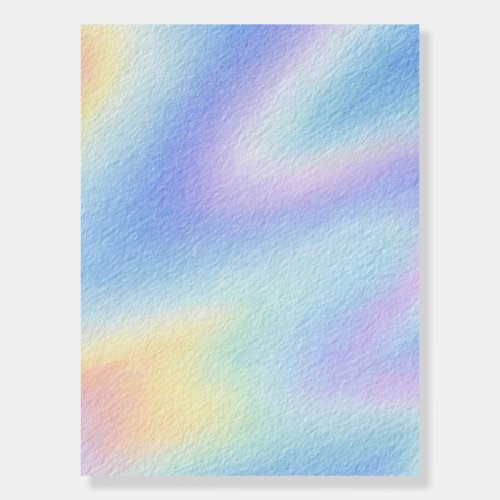 Pastel Sky Drift Foam Board