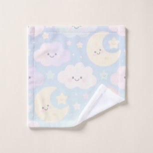 Pastel Sky Kawaii Towel 
