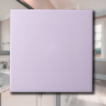 Pastel Soft Lilac Solid Color | Classic Elegant Ceramic Tile<br><div class="desc">Pastel Soft Lilac Solid Color | Classic | Elegant | Trendy | Stylish | Gift</div>