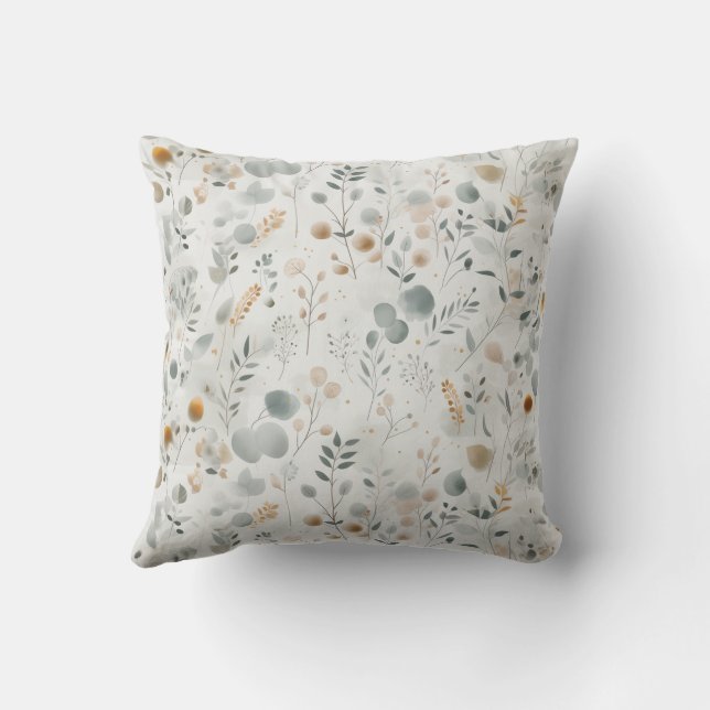Pastel Soft Sanctuary Pillow  (Back)