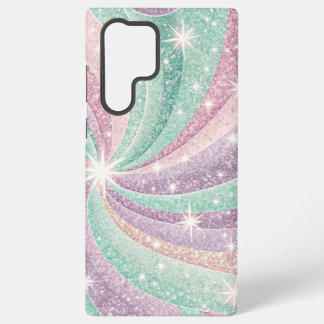 pastel sparkle samsung galaxy s22 ultra case