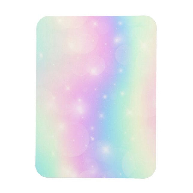 Pastel Sparkles  Magnet (Vertical)