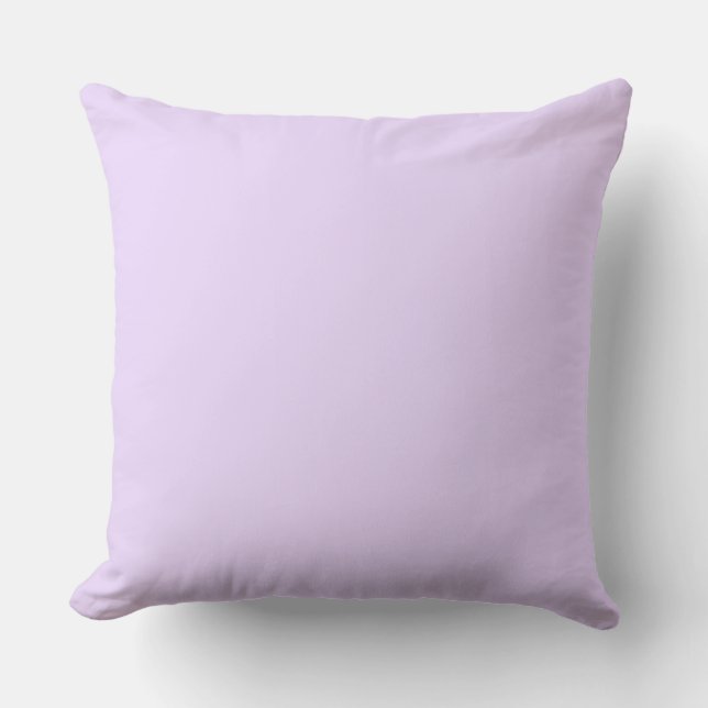 Pastel Spring Lavender Outdoor Pillow (Front)