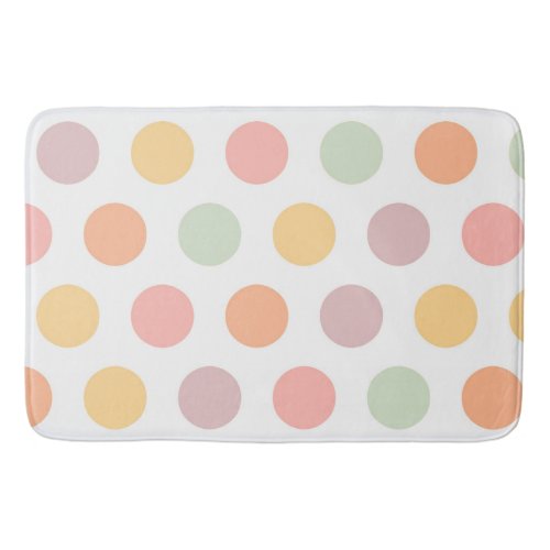 Pastel Spring Polka_Dots     Bath Mat