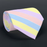 Pastel Spring Stripes Neck Tie<br><div class="desc">Pastel Spring Stripes tie

Pastel Spring colors in a striped designed necktie. Match it with the sneakers for a great outfit for a wedding or special occasion.
By celeste@khoncepts.com</div>
