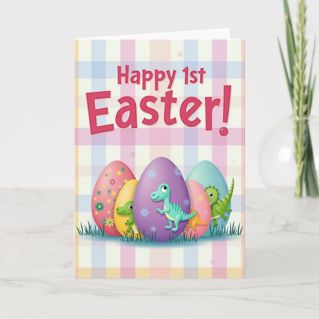 Pastel Springtime Celebration Card (Front)