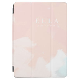 Pastel Springtime Monogram iPad Air Cover