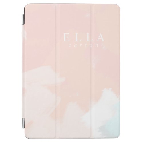 Pastel Springtime Monogram iPad Air Cover